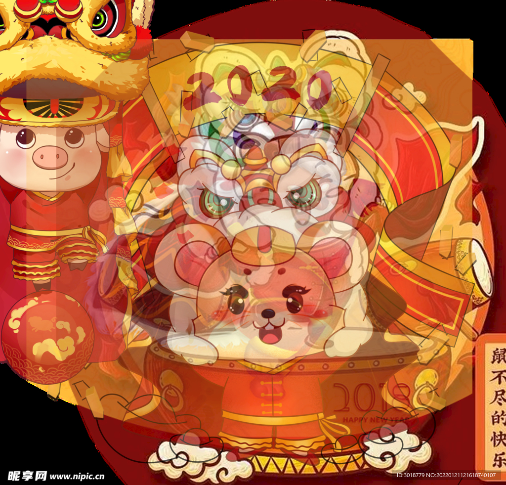 卡通老鼠 