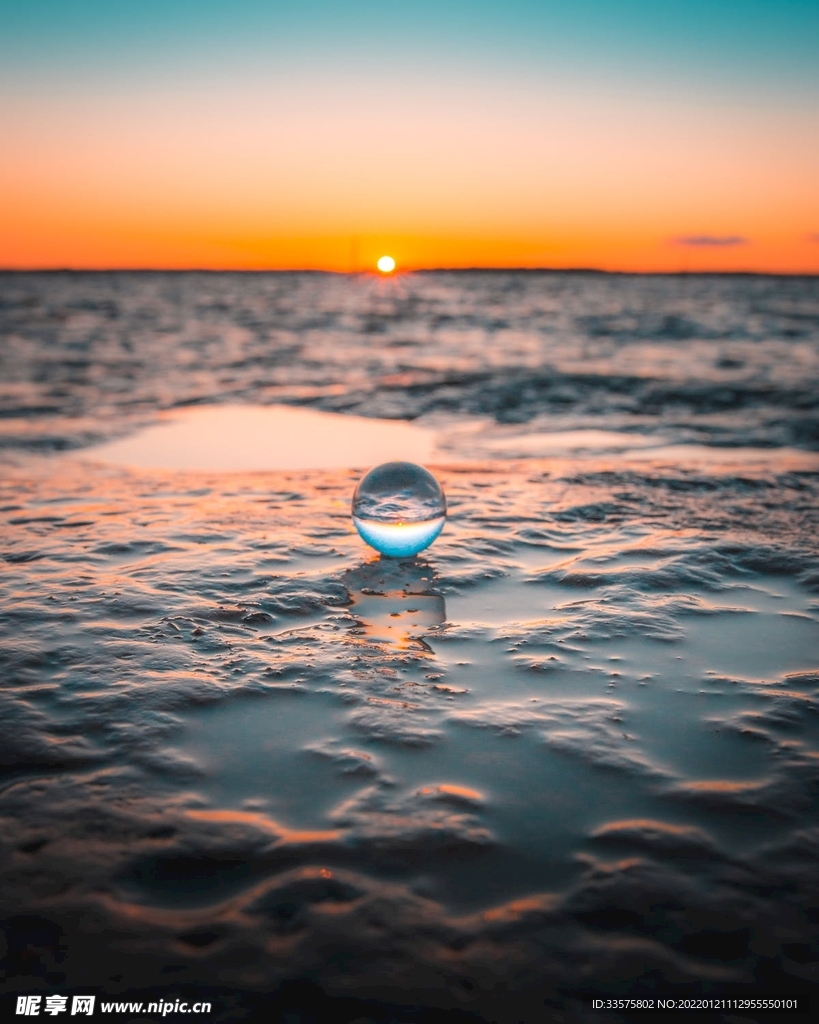 黄昏落日背景图