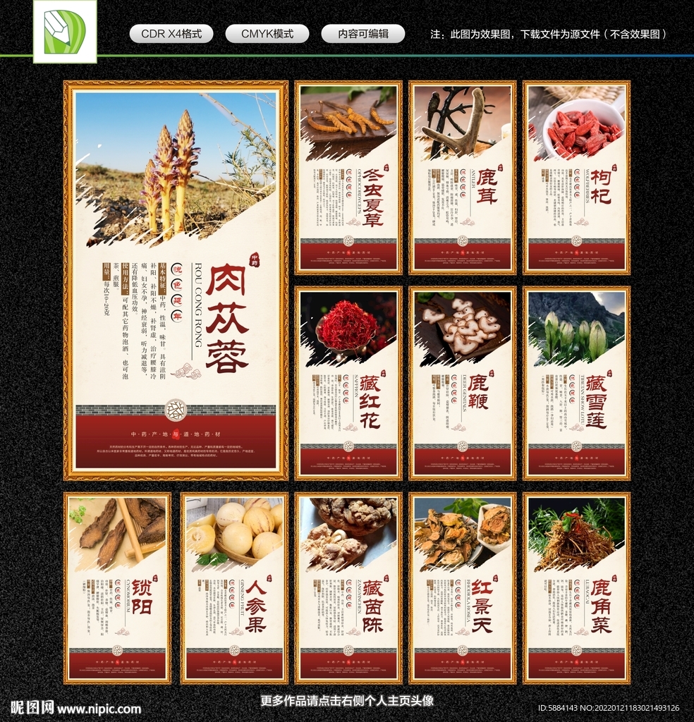 中药展板