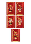 红色虎年大年初一系列海报
