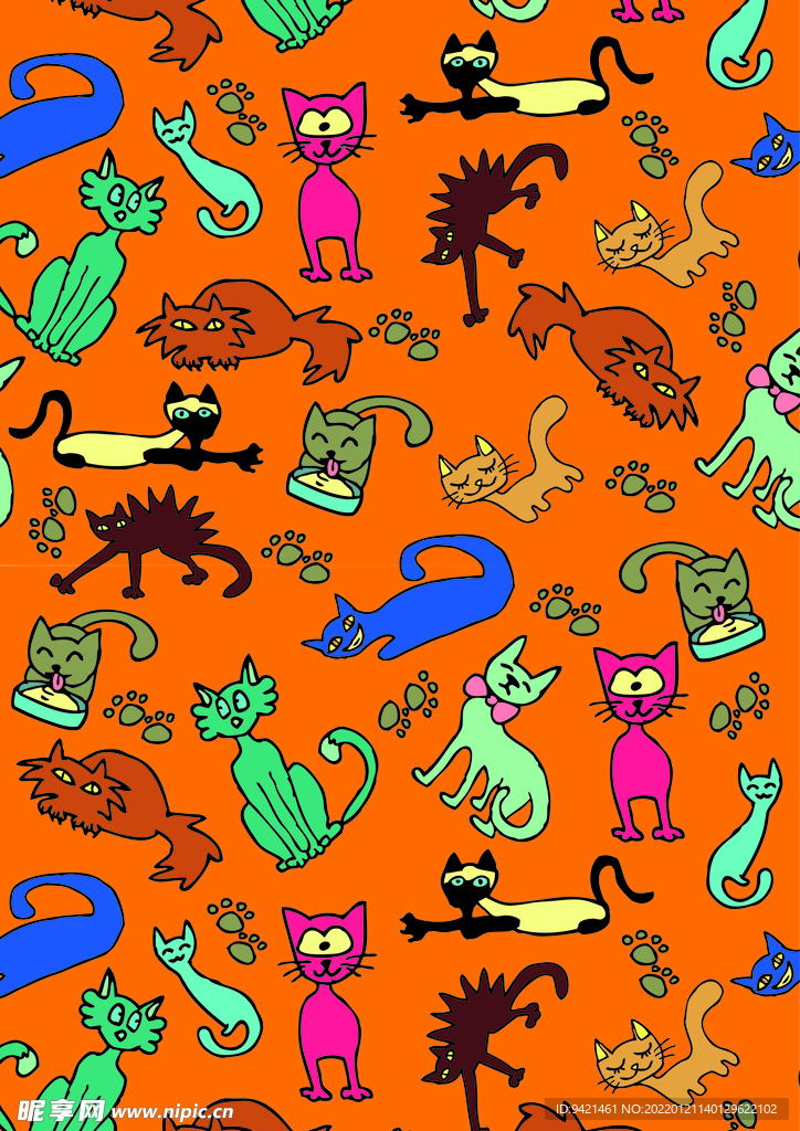 猫咪色彩