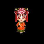 戏曲人物PNG 戏曲元素 京剧