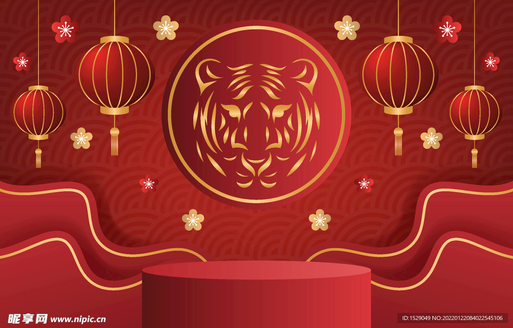 2022新年背景 