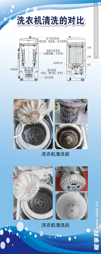 家电清洗海报