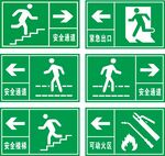 安全通道标志牌