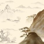 水墨背景