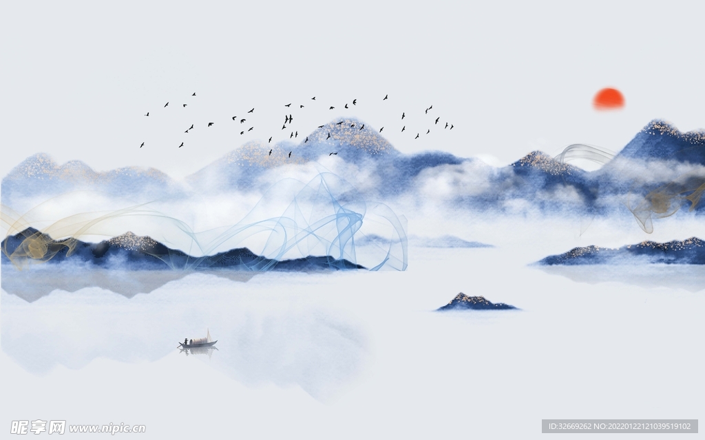 水墨背景