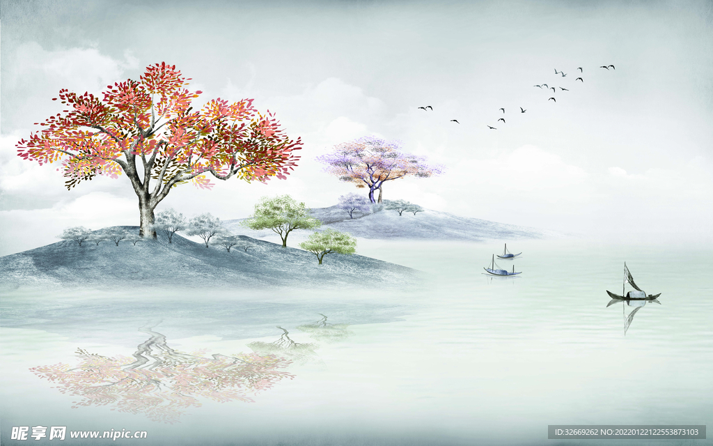 水墨背景