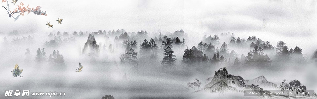 水墨背景