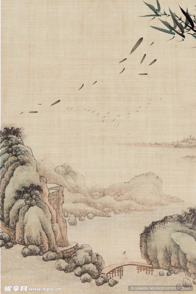 水墨背景