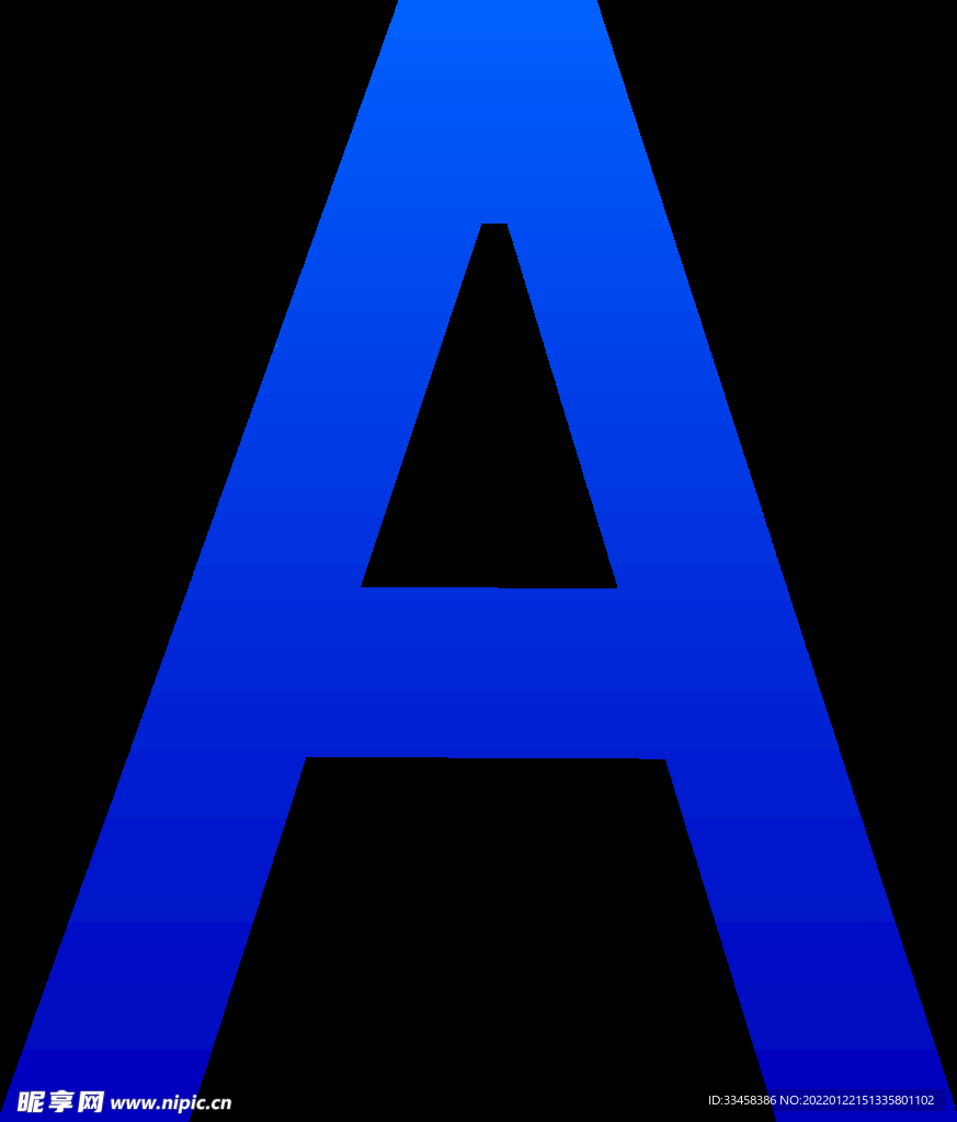 字母A