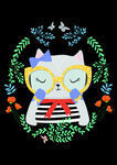 猫咪花卉