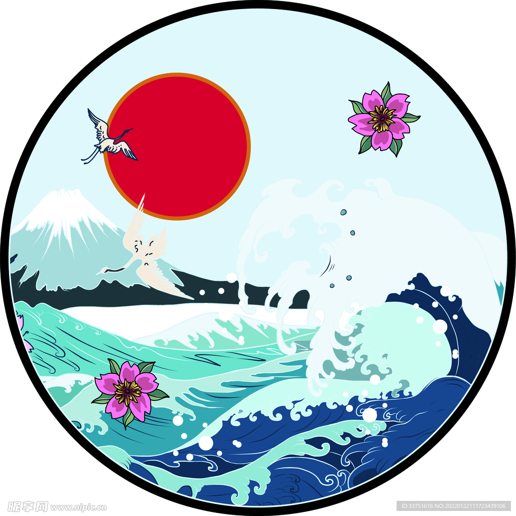 国风插画