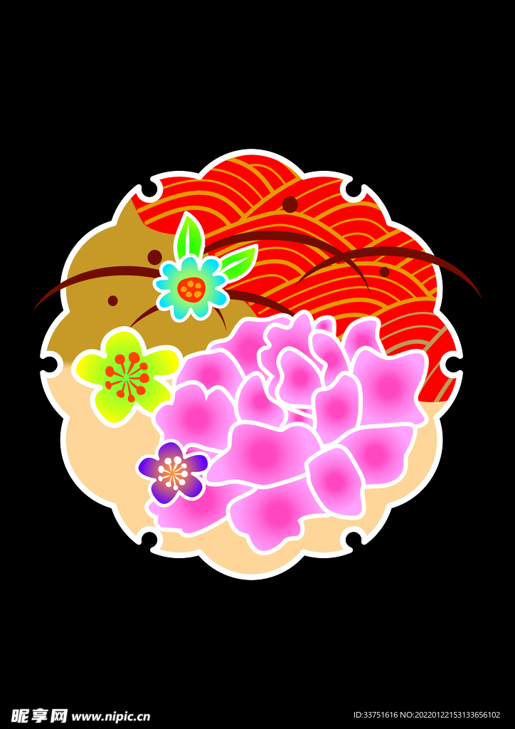 纹样花卉