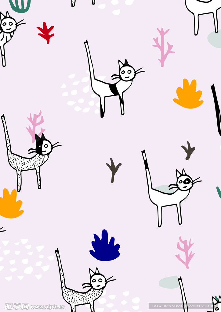 猫咪卡通