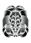 黑白狮子