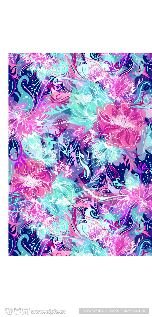 花卉抽象