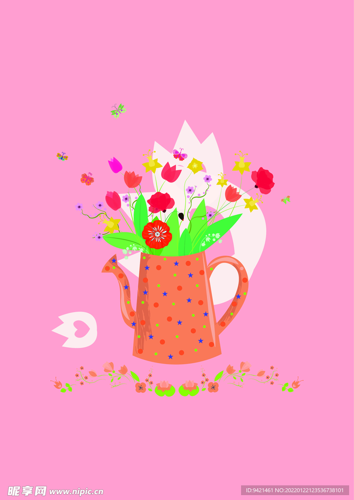 花卉卡通