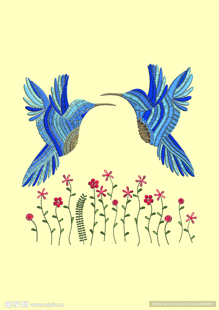 飞鸟花卉