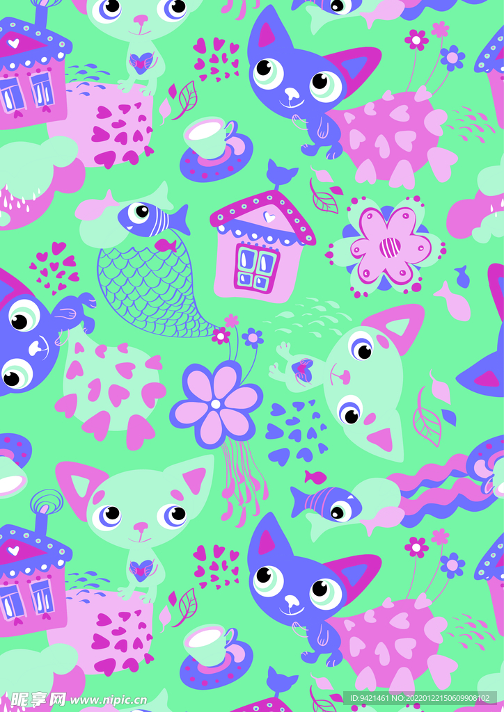 猫咪插画