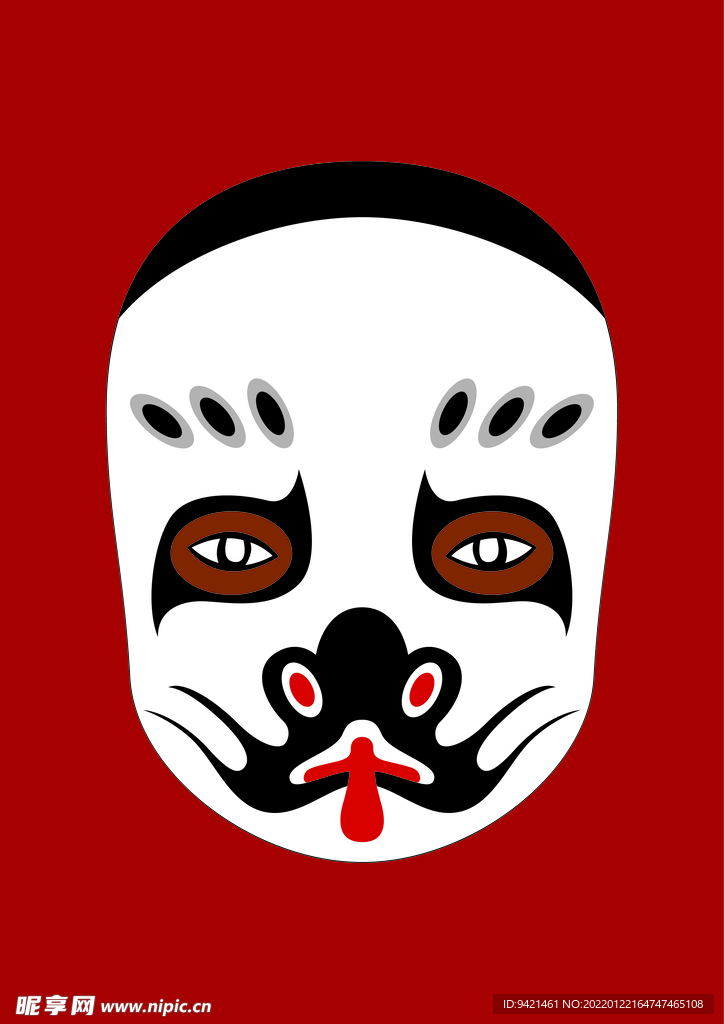 京剧脸谱