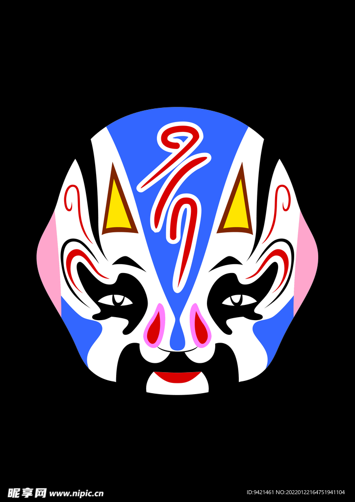 京剧脸谱