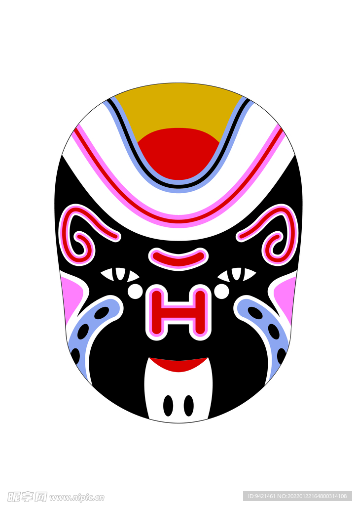 京剧脸谱