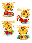 新年卡通老虎