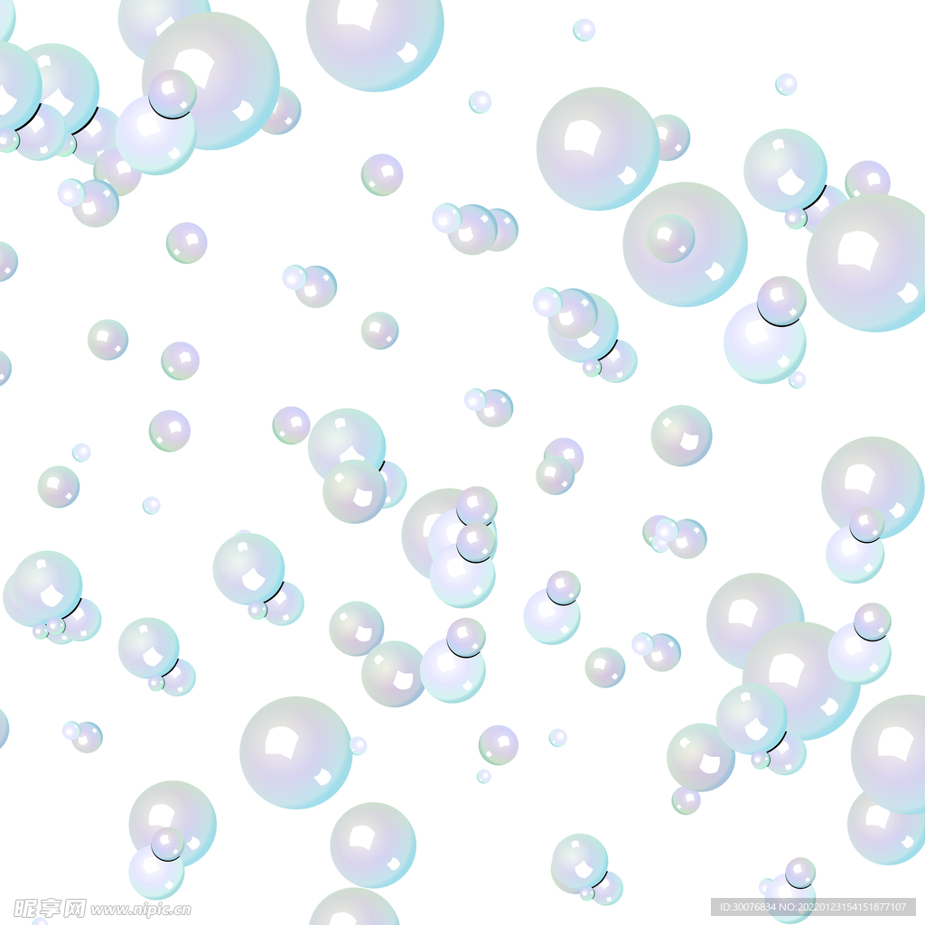 泡泡背景图