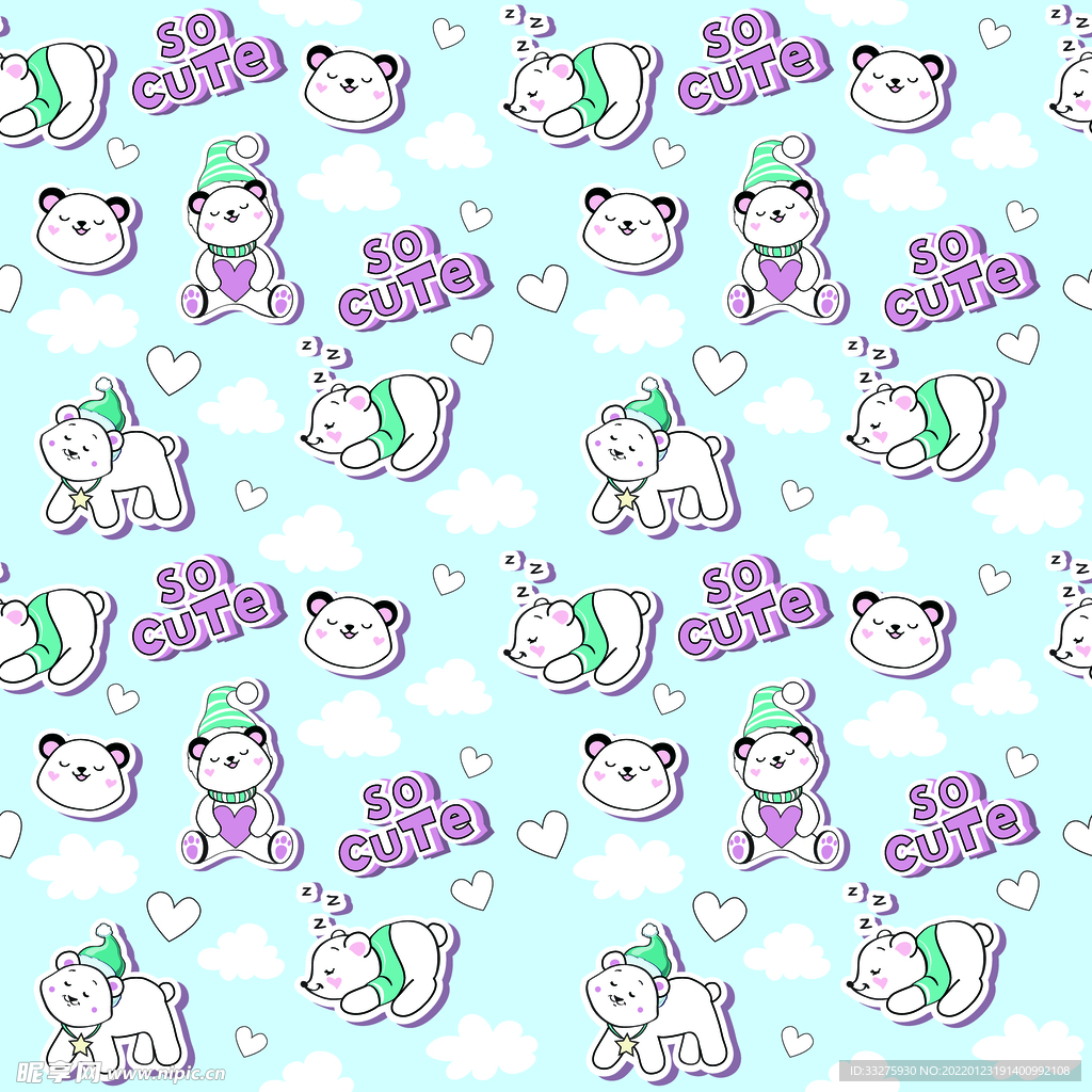 卡通熊猫
