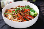 尖椒肉丝面