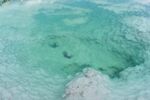 翡翠湖盐湖盐碱地