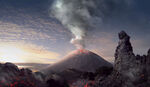 火山爆发   