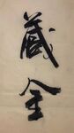 藏金 杨克东书法 鸿鹄