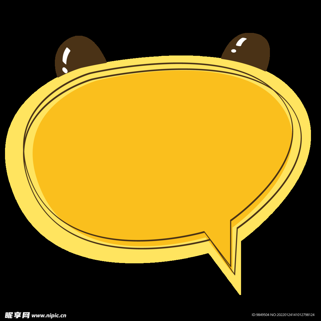 卡通边框PNG 可爱相框 标签
