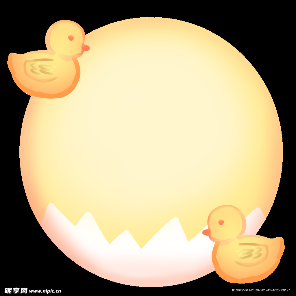卡通边框PNG 可爱相框 标签