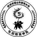 七彩阳光徽标