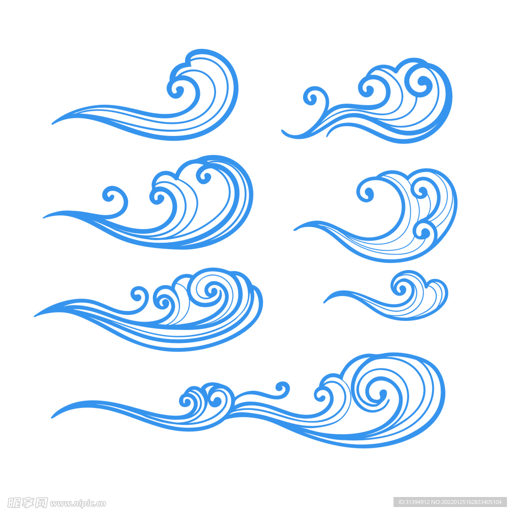 海浪纹