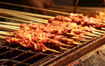 烤肉串摄影