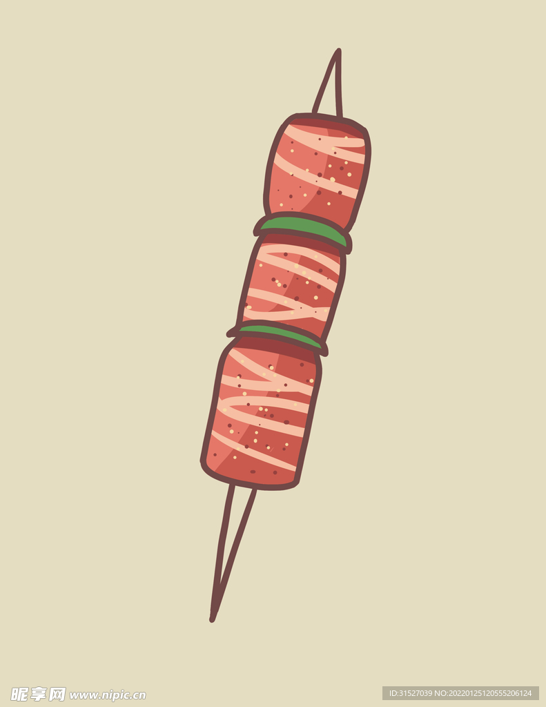 美味烤肉串