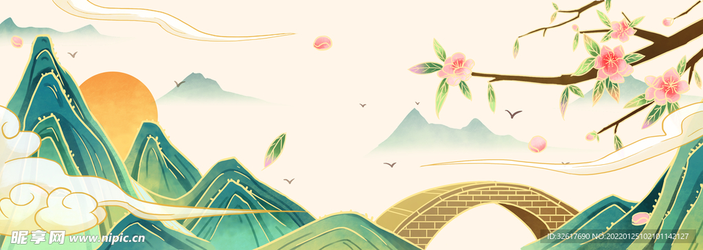 山水画