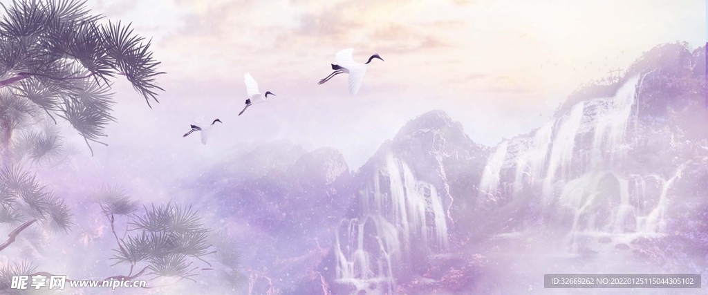 水墨背景