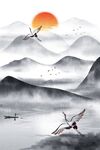 水墨背景