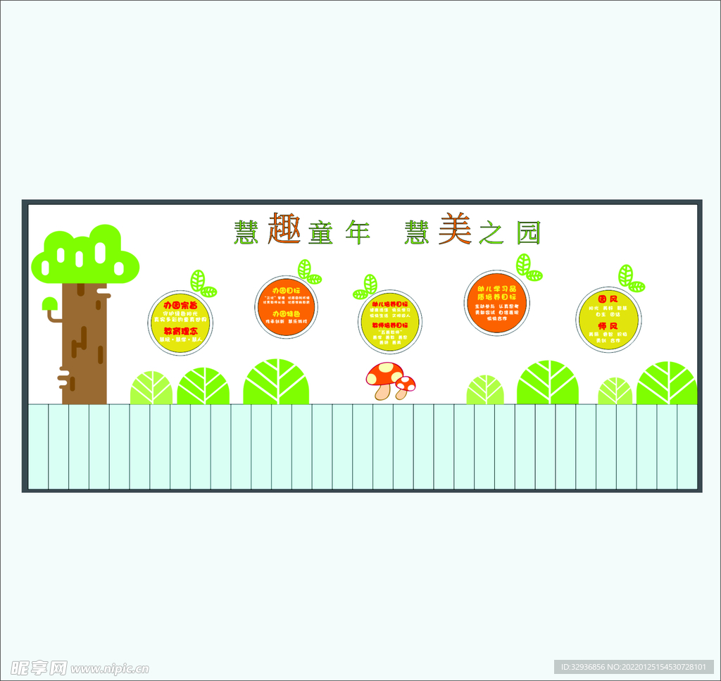 幼儿园公示栏