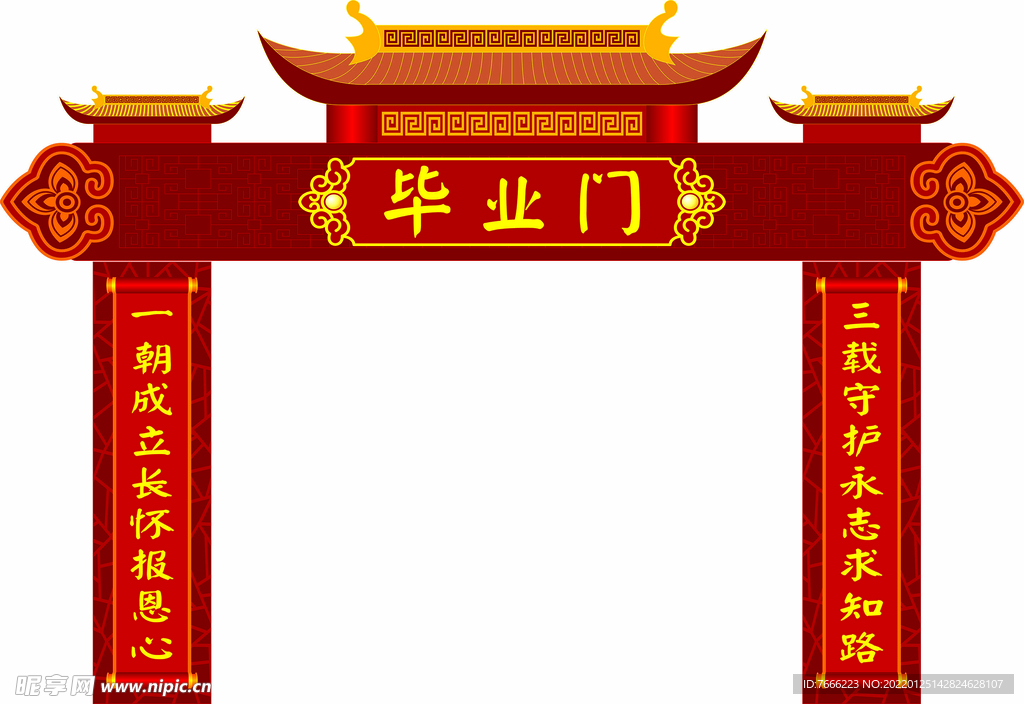 毕业门