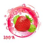 草莓矢量素材
