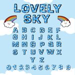 卡通英文字母 