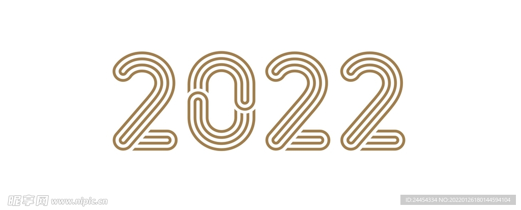 2022艺术字