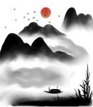 水墨背景