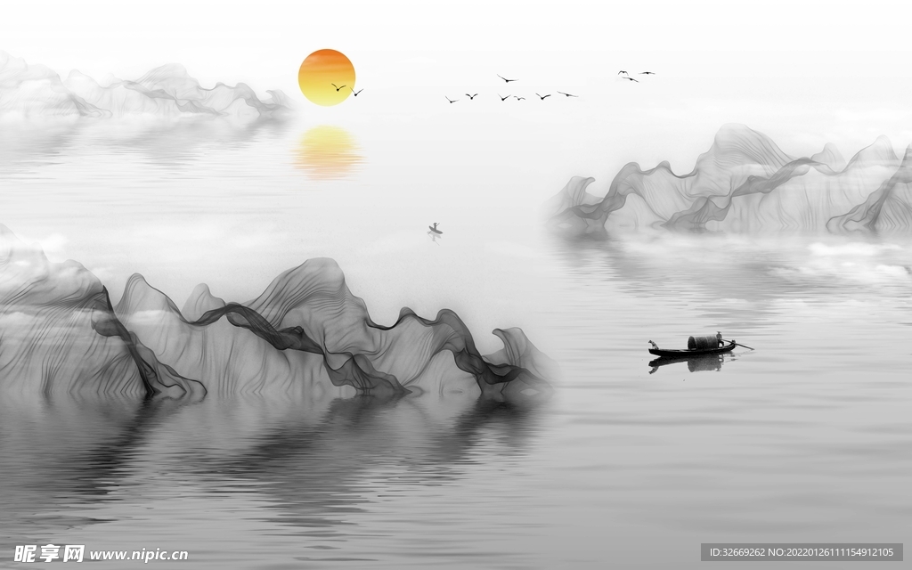 水墨背景